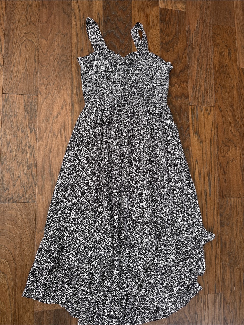Black & White Printed Women’s Sundress